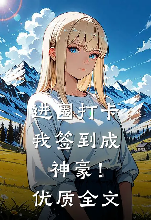 进圈打卡，我签到成神豪！优质全文