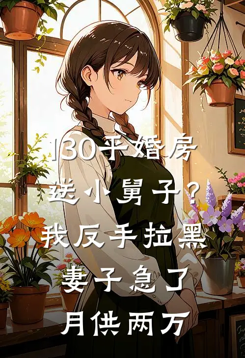 130平婚房送小舅子？我反手拉黑，妻子急了：月供两万