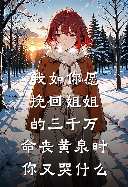 我如你愿挽回姐姐的三千万，命丧黄泉时你又哭什么