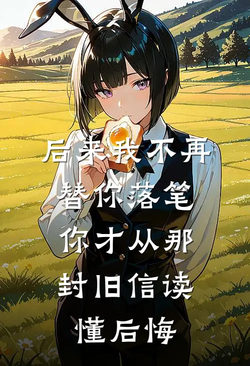 后来我不再替你落笔，你才从那封旧信读懂后悔