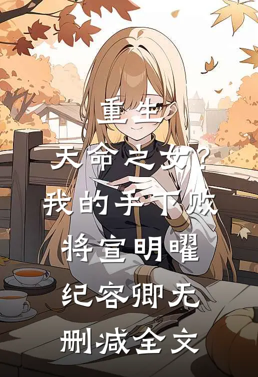 重生：天命之女？我的手下败将宣明曜纪容卿无删减全文