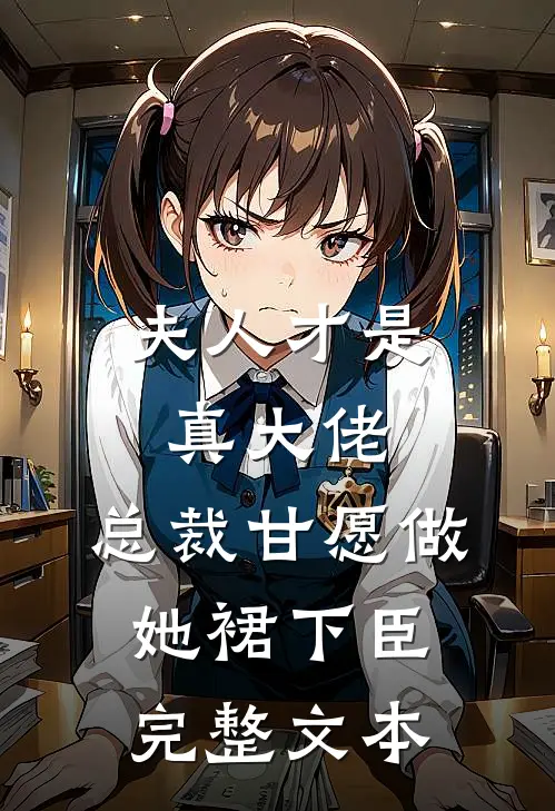 夫人才是真大佬，总裁甘愿做她裙下臣完整文本
