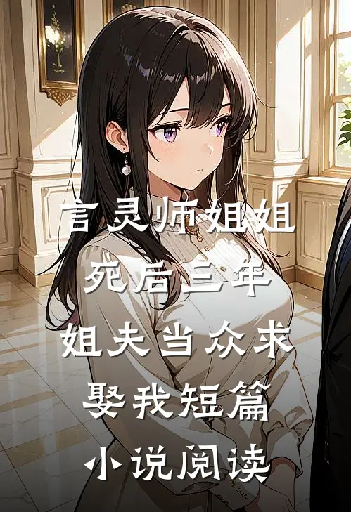 言灵师姐姐死后三年，姐夫当众求娶我短篇小说阅读
