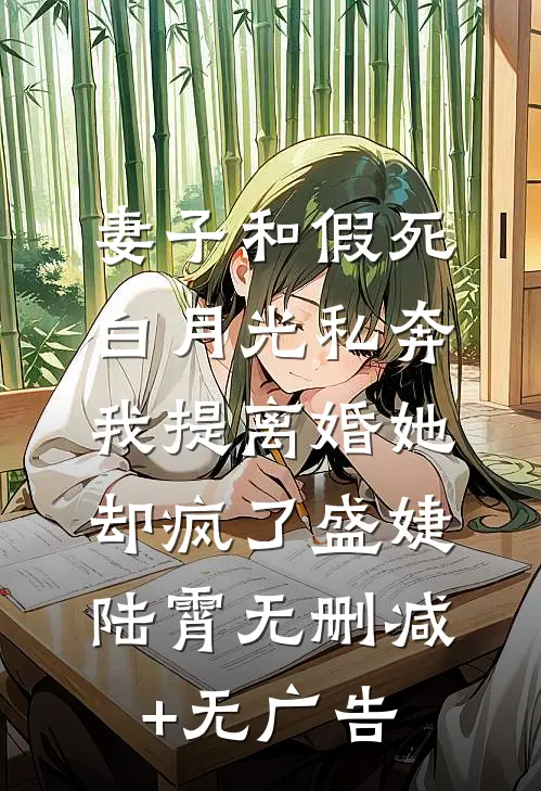 妻子和假死白月光私奔，我提离婚她却疯了盛婕陆霄无删减+无广告