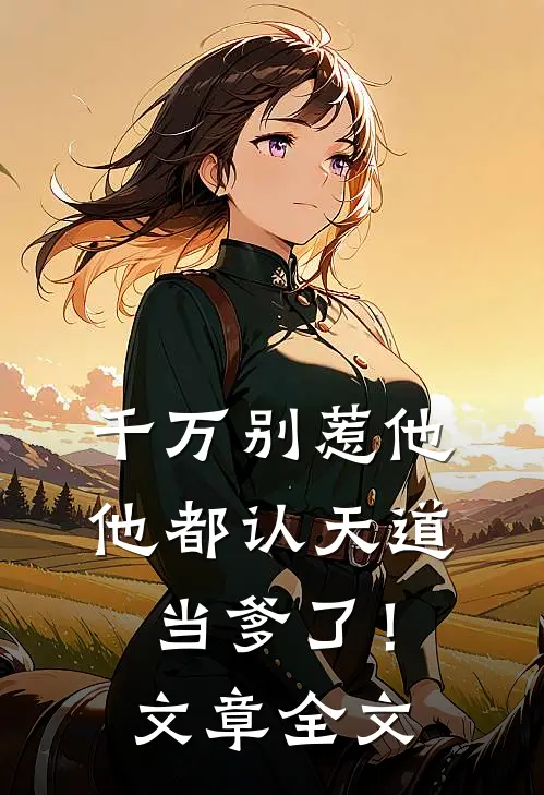千万别惹他,他都认天道当爹了!文章全文阅读